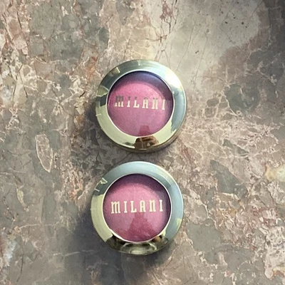 Lot Of 2  Milani Baked Blush - Dolce Pink 01 - 0.12oz Each Free Shipping - Image 1 of 3