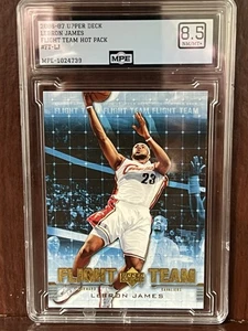 2006-07 Upper Deck LeBron James Flight Team MPE 8.5 NM/MT+ #FT-LJ Cavaliers MVP - Picture 1 of 5