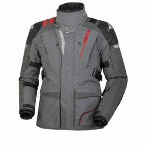 Tucano Urbano J-Zero Jacket Textile Motorcycle Dark Grey Red - Picture 1 of 2