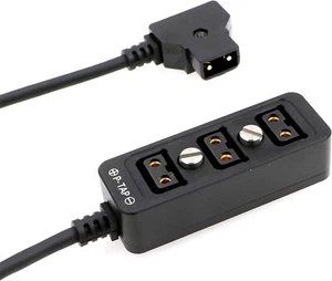 AConnect Splitterkabel mit Schraubgewinde für ARRI RED Z CAM-Kameras, D-Tap-Stec - Bild 1 von 19