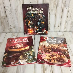 Christmas With Southern Living Recipe & Craft Books SET OF 3 1993 1995 1998 - Picture 1 of 12