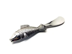 Twos Company Gone Fishing Fish Butter Knife 50876 - Picture 1 of 8