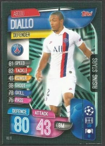TOPPS MATCH CL ATTAX EXTRA 2019-20-RS013-PARIS SAINT-GERMAIN-ABDOU DIALLO - Picture 1 of 1