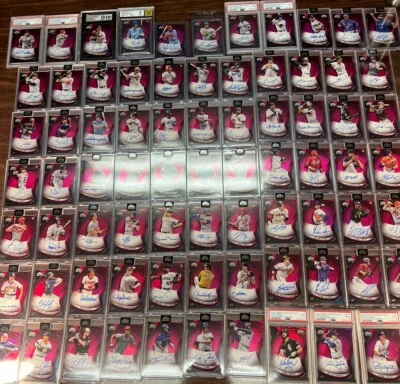 2022 Topps Chrome Black RED /5 Auto Near Set Break PYC SSP PRICES CUT 8/8/24!! - Image 1 of 4