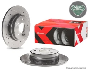 08.C208.1X Brembo Bremsscheiben Paar Kit gelocht Xtra hinten für JAGUAR E-PA - Bild 1 von 7