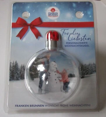 Fotokugel als Geschenk für eigenes Foto, Franken Brunnen, rund, mehrfarbig, neu - Bild 1 von 4