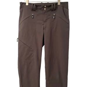 Nau Athletic Hiking Casual Charcoal Grey Full Length Straight Leg Pants 8 - Picture 1 of 9