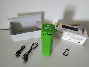 Tragbarer Bluetooth-Lautsprecher / Portable Bluetooth Speaker - Bild 1 von 6