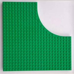 Placa Lego tablero de construcción grueso 24x24 tachuelas sin cuarto - verde (6161) - Imagen 1 de 2