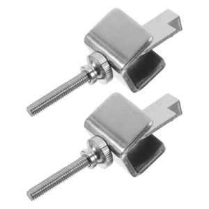 2 Pcs Diebstahlsicherung Reisen Tür Sicherheitsriegel Hoteltür Sichern - Bild 1 von 12