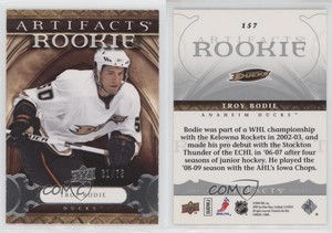 2009-10 Upper Deck Artifacts Rookie Silver /75 Troy Bodie #157 Rookie RC