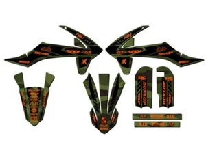 2016-2018 SX 50 Apache Verde Senge Gráficos Kit Compatible Con KTM - Picture 1 of 10