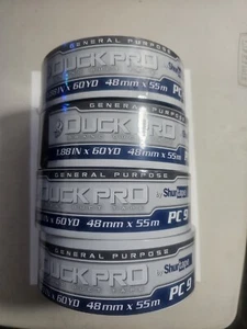 DUCKPRO By Shurtape General Purpose 1.88 in. X 60 Yd. 48 mm X 55m (4) DUCT TAPE - Picture 1 of 4