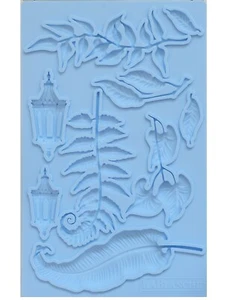 Silikonform***Gießform***Farn & Laternen - Bild 1 von 1