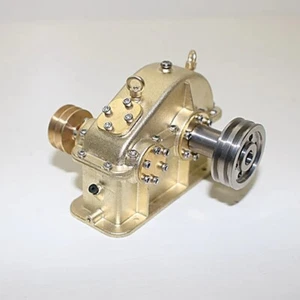 P90 Mini Brass Gear Reducer for Steam Engine Internal Combustion Engine Model - Bild 1 von 13
