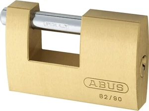 Abus Padlocks - High Security Monoblock Padlock  90mm Case - 82/90 - Picture 1 of 3