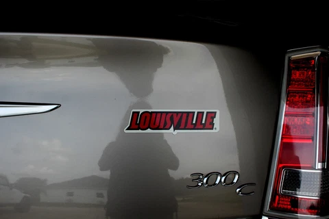 University of Louisville Car Magnet Cardinals College Tailgate Automotive Cover