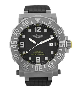 Paul Picot C-Type 0851 Ti Compass Date Chronometer Titanium Limited Ed. 44MM Men - Picture 1 of 11