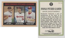 2016 Topps Heritage Minor League Edition Peach Border /25 Pat Dean Taylor Rogers