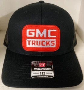 GMC Trucks SNAPBACK TRUCKER Embroidered Retro Patch Hat Cap Classic New! - Picture 1 of 4