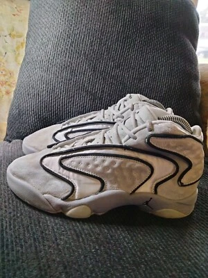 Nike Shoes Youth 6.5Y/W8 Air Jordan OG Neutral Tech Cement/Black 133000-002 - Image 1 of 4