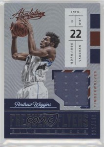 2016-17 Panini Absolute Frequent Flyer Materials /149 Andrew Wiggins #33