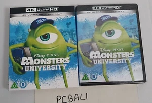 Monsters University, Disney 4K Ultra HD + Blu Ray New & Sealed with Slip Cover - Picture 1 of 2