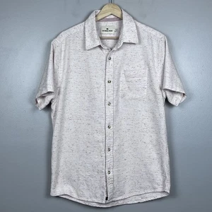 The Normal Brand Herren 100% Baumwolle Struktur Strick Knopfleiste Hemd Gr. M; Freizeit - Bild 1 von 12