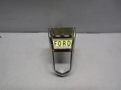 62 63 Ford Falcon trunk lock ornament bezel - Image 1 of 2