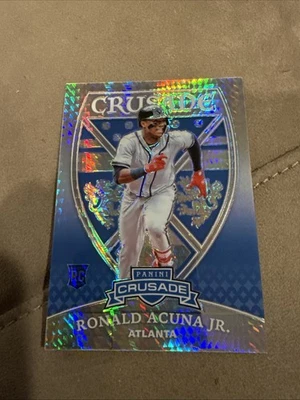 Crusade Ronald Acuña Rookie Hyper 2018/299 Foto 1 de 2