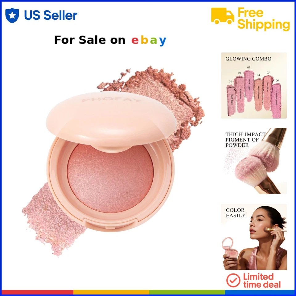 Luminous Powder Blush Multi-Use Formula Ultra-Fine Smooth Long-Lasting - Image 1 of 4