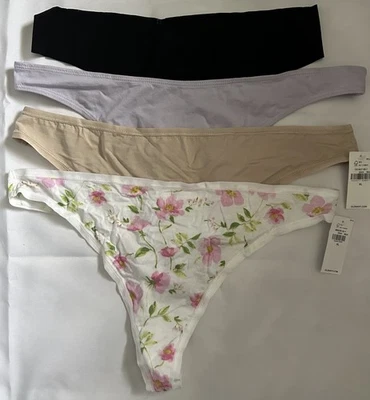 Lote Mixto De 4 Mujer Tanga Bragas Ropa Interior Talla XL Aerie Old Navy H&M Foto 1 de 4