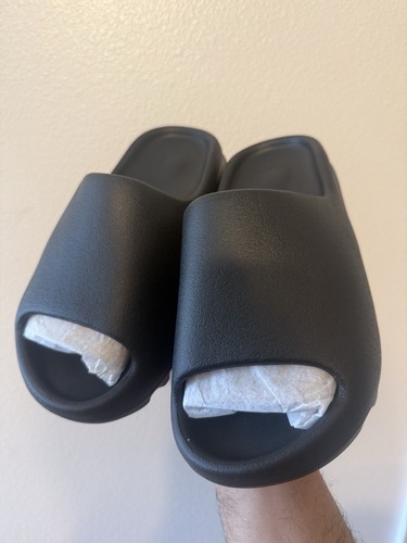 Size 14 BLACK YZY YS-01 Yeezy Slide - SHIPS FAST TODAY! | eBay