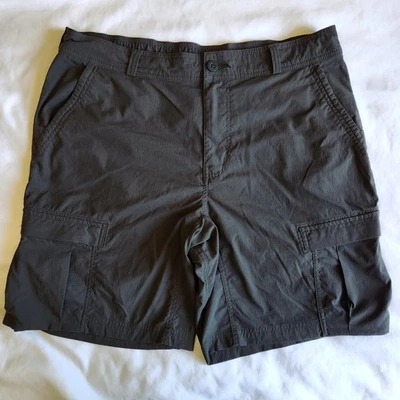 Pantalones Cortos de Carga REI CO-OP Para Hombre Talla 38 Gris Oscuro Senderismo Aire Libre Ligeros de Nailon Foto 1 de 4