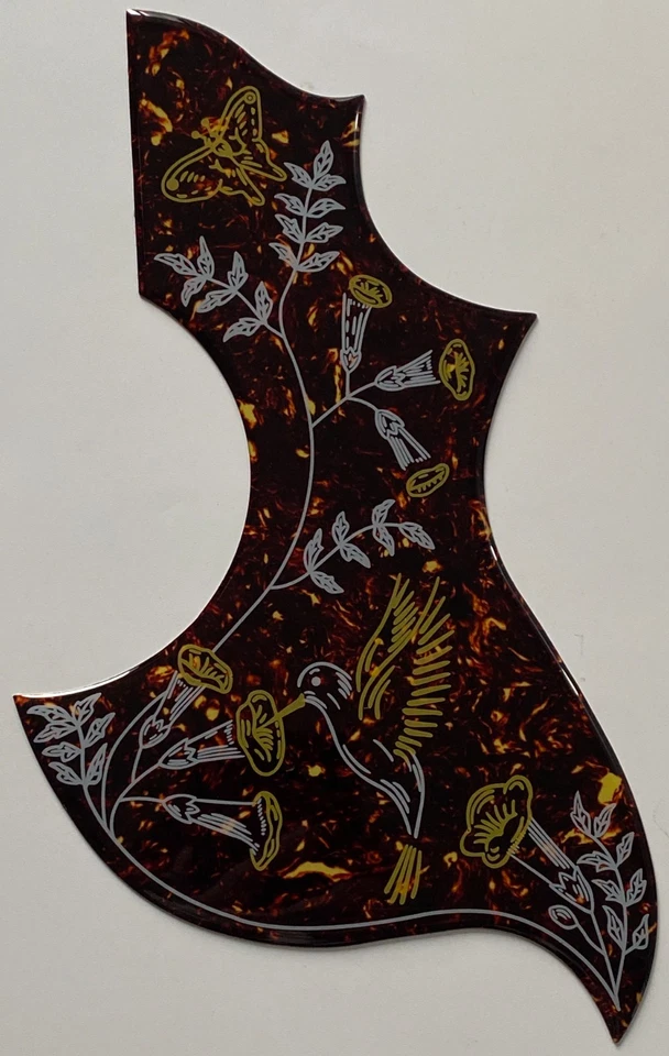 Golpeador autoadhesivo de cristal para guitarras acústicas Gibson Hummingbird Foto 1 de 4