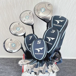 Ladies Bridgestone Club Set 1W 3W 5W 7W 5i 7i 9i Pw Aw Sw PT 11pc RH Women - Picture 1 of 10