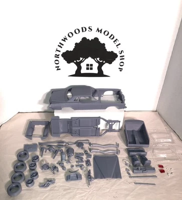 1/20 Scale 3D Resin Printed 73 Pontiac Grand Prix Complete Kit - Image 1 of 4