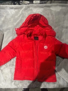 Red Trapstar Frontage Puffer Perfect Condition Lovely Jacket - Picture 1 of 4