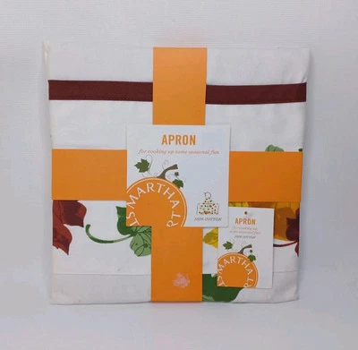 Delantal de temporada de otoño Martha Stewart nuevo Foto 1 de 4