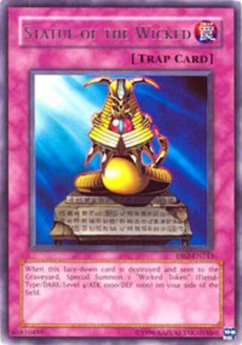 Statue of the Wicked - DB2-EN243 - Rare - Unlimited Edition - Moderately Played - Image 1 of 1