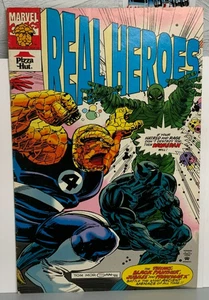 Real Heroes Pizza Hut promotional Jubilee Professor X Thing Marvel Comics 1994 - Picture 1 of 7
