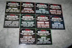 Metal Hammer Maximum Metal Vol. 221 - 230 ( 10 Beilagen CD'S ) - Bild 1 von 2