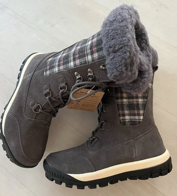 Новый BearPaw стильный уголь женщин Lotus 2325 W размер 9 M зимние удобные теплые ботинки - Изображение 1 из 4