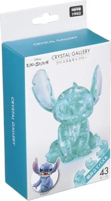 Hanayama Crystal Gallery Disney Stitch Crystal-Like Figure puzzle trasparente - Immagine 1 di 2