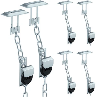 BASI® 3 x Gitterrost Sicherung GS100 Einbruchsicherung Lichtschacht Kette Keller - Bild 1 von 4