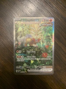 Gouging Fire ex 204/162 Sv05: Temporal Forces CRIMP ERROR MISCUT MINT - Picture 1 of 4