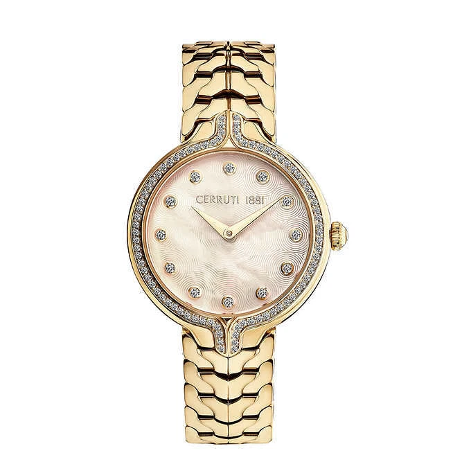 Cerruti 1881 - Jam Tangan Stainless Steel Women's Quartz Watch - CRM29004