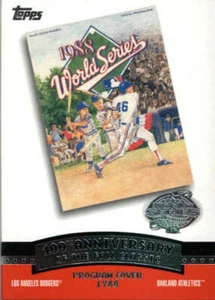 2004 Topps Fall Classic Covers #FC1988 1988 World Series LA Dodges BX 50C - Picture 1 of 2