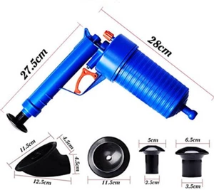 Drain Cleaning Tool,Toilet Plunger Kitchen Sink Sewer Dredge Tool,Hair,Garbag... - Picture 1 of 9