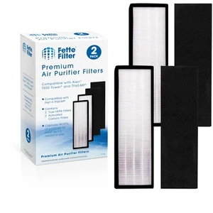 2 Pack T500 True HEPA Filter Replacements Compatible with Alen Air Purifier  - Picture 1 of 10